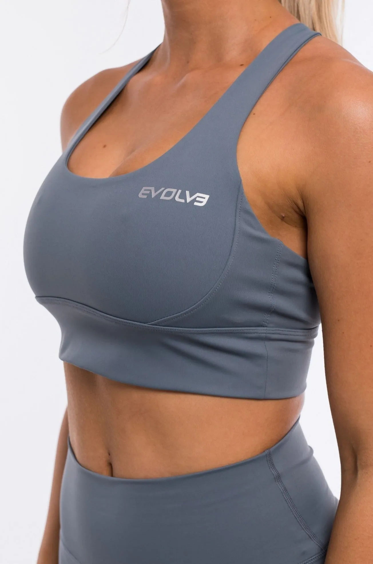 Vital Sports Bra - Steel Blue