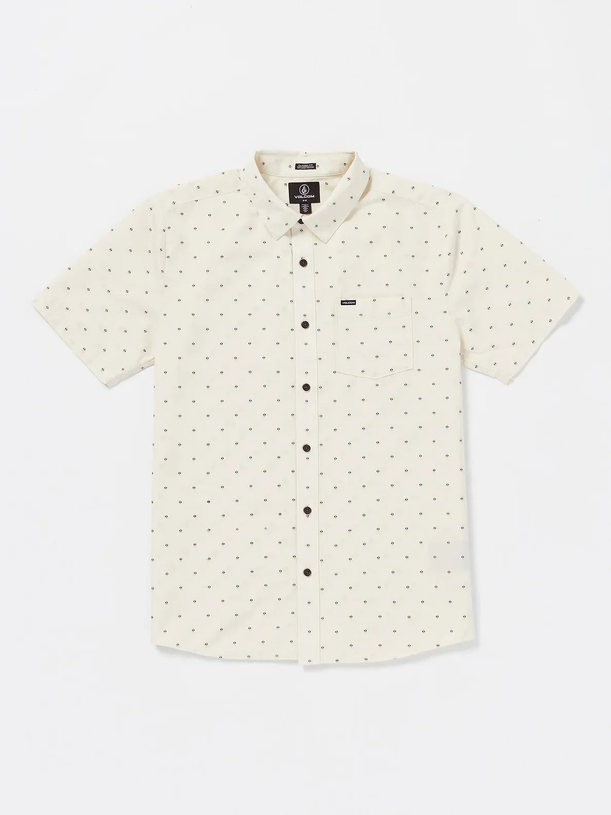 Volcom Stone Marcos S/S Button Down - Off White