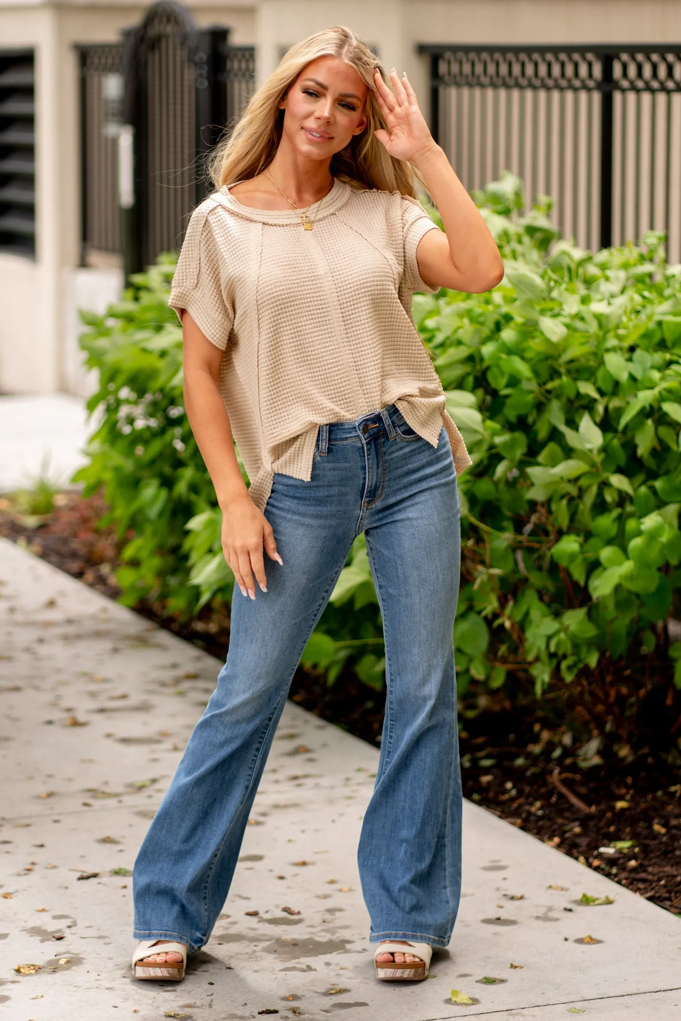 Wait For It Classic High Rise Flare Regular & Plus Sizes