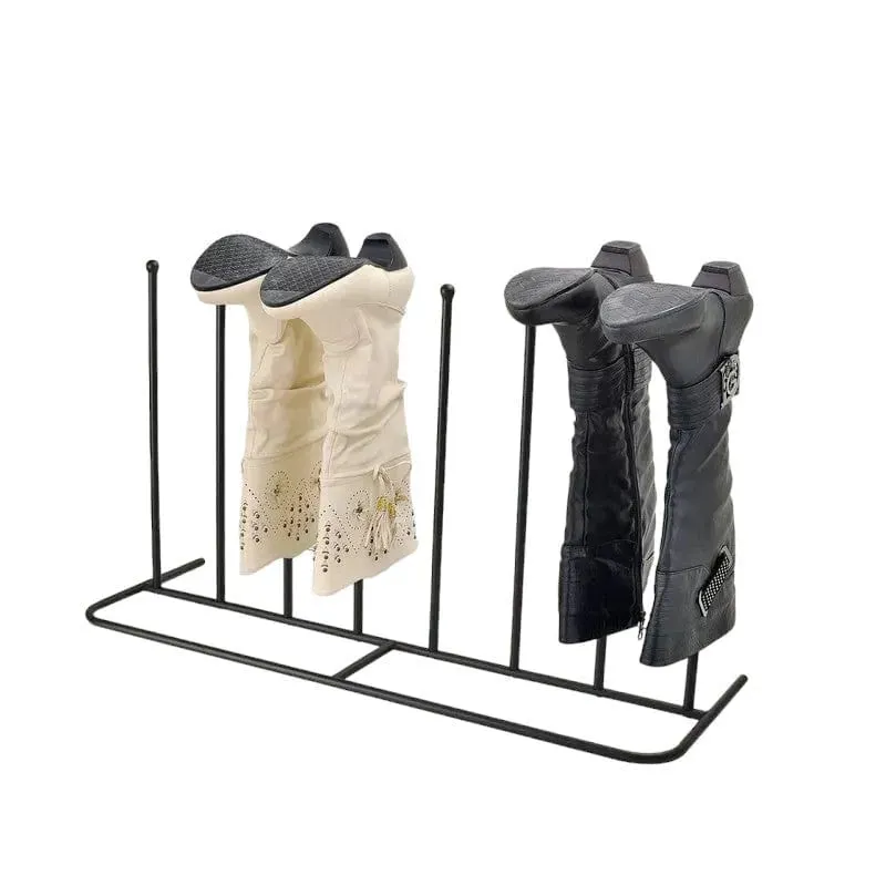 Welly Boot Rack Drying Stand for 4 Pairs of Boots
