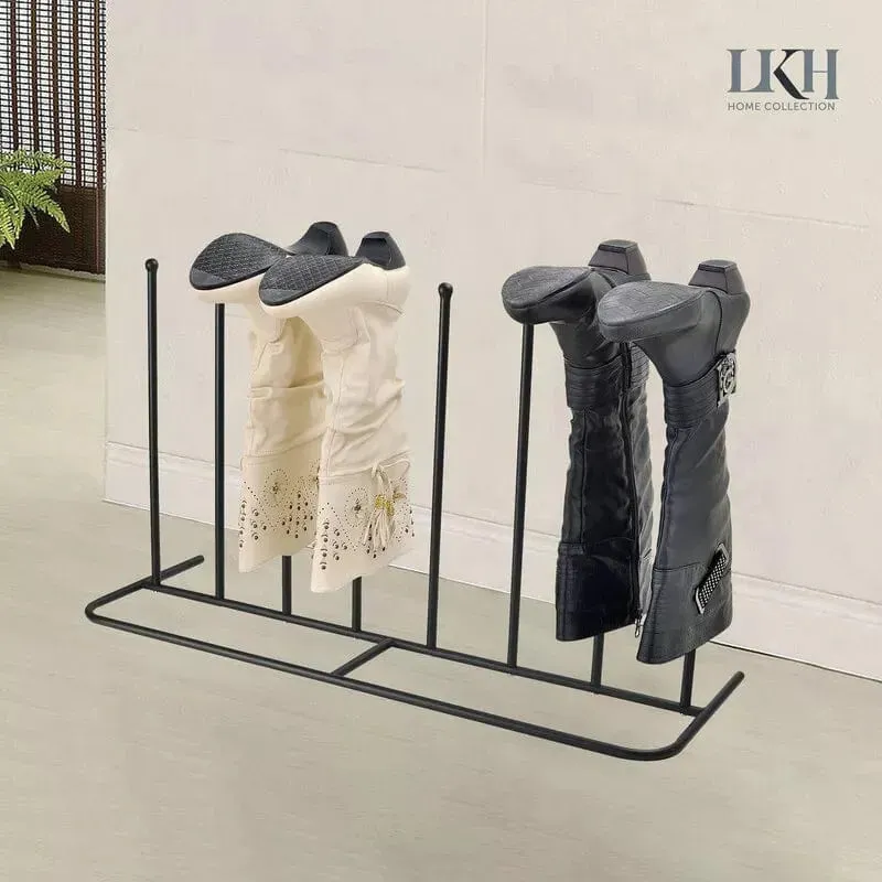 Welly Boot Rack Drying Stand for 4 Pairs of Boots