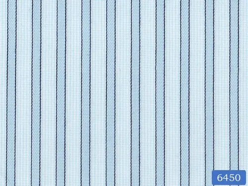 White and Blue Dual Stripe Shirt
