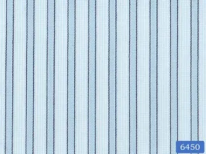 White and Blue Dual Stripe Shirt