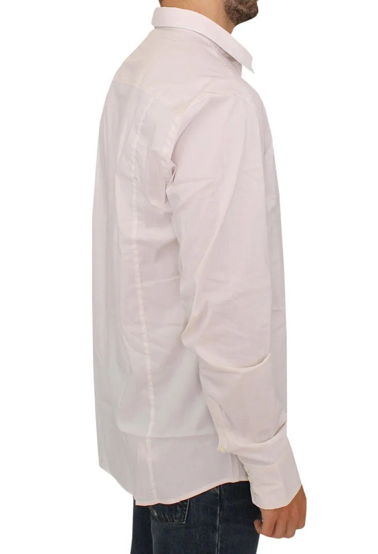 White cotton dress shirt