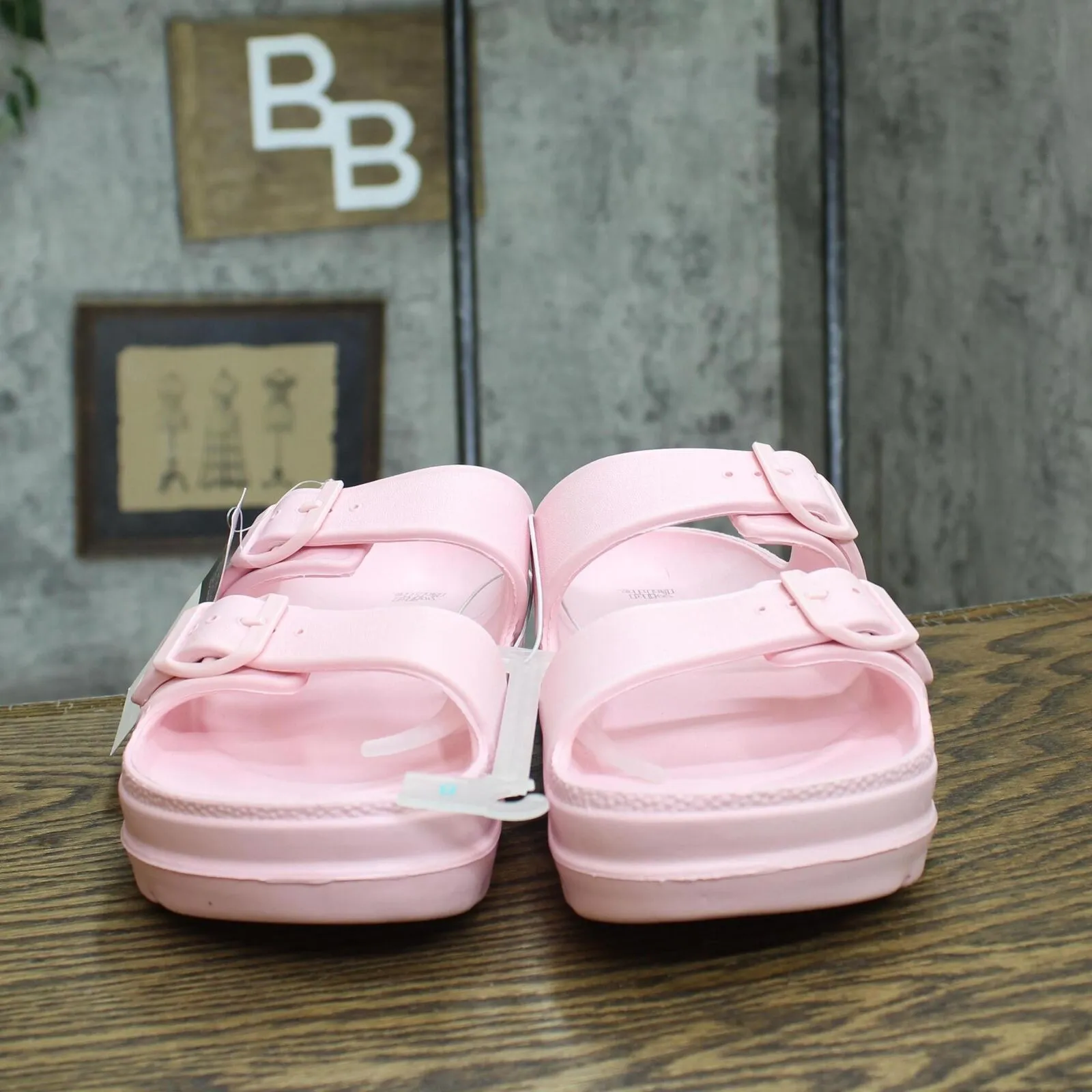 Wild Fable Womens Trixie Platform Sandals 89258336 Light Pink 8M