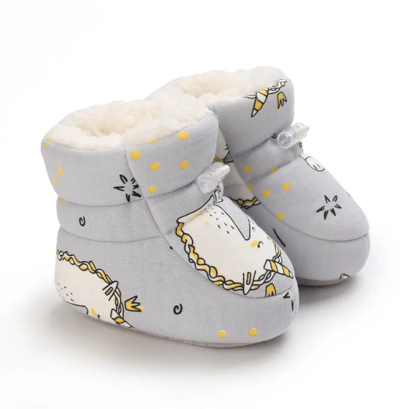 Winter Baby Boots - Unicorn