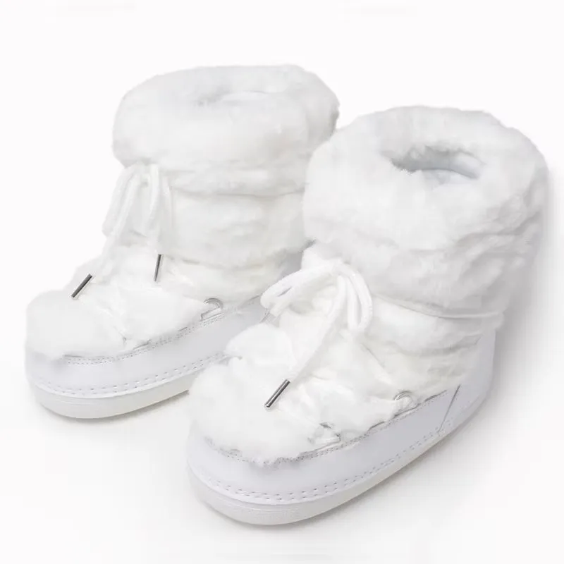 Winter Fur Women Snow Boots