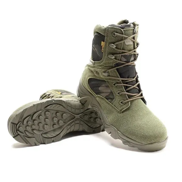 WINTER LEATHER COMBAT BOOTS