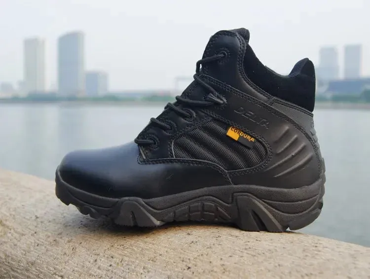 WINTER LEATHER COMBAT BOOTS