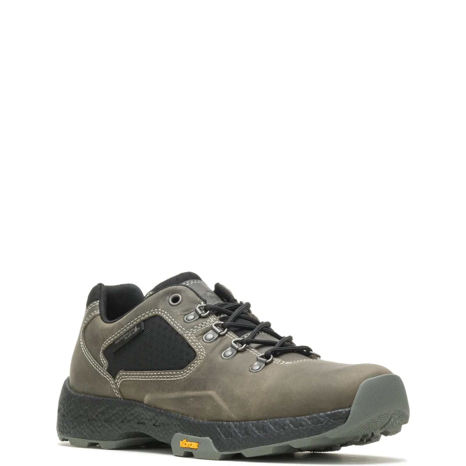 Wolverine Guide Ultraspring WP Low Mens Gray Wide Athletic Hiking Shoes