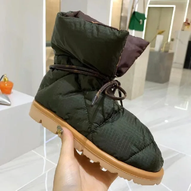 Women Super Keep Warm Down Shoes