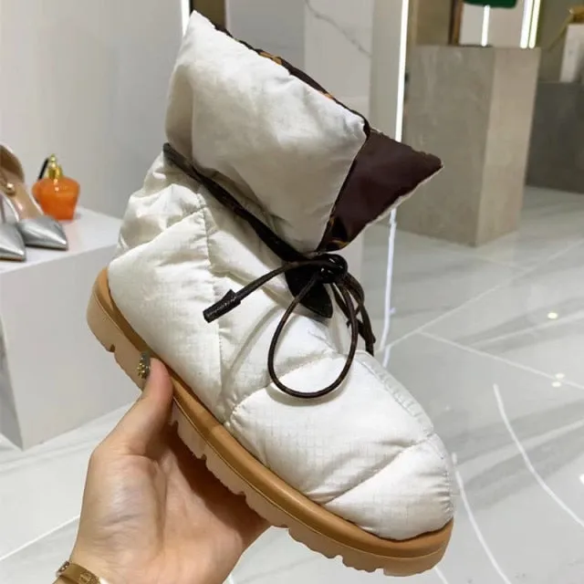 Women Super Keep Warm Down Shoes