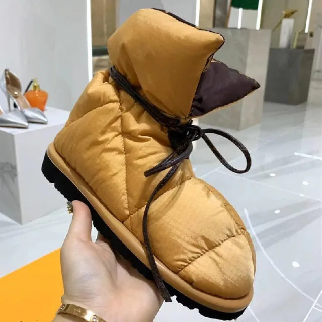 Women Super Keep Warm Down Shoes