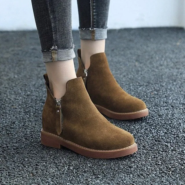 Women Warm Casual Ankle Snow Boots