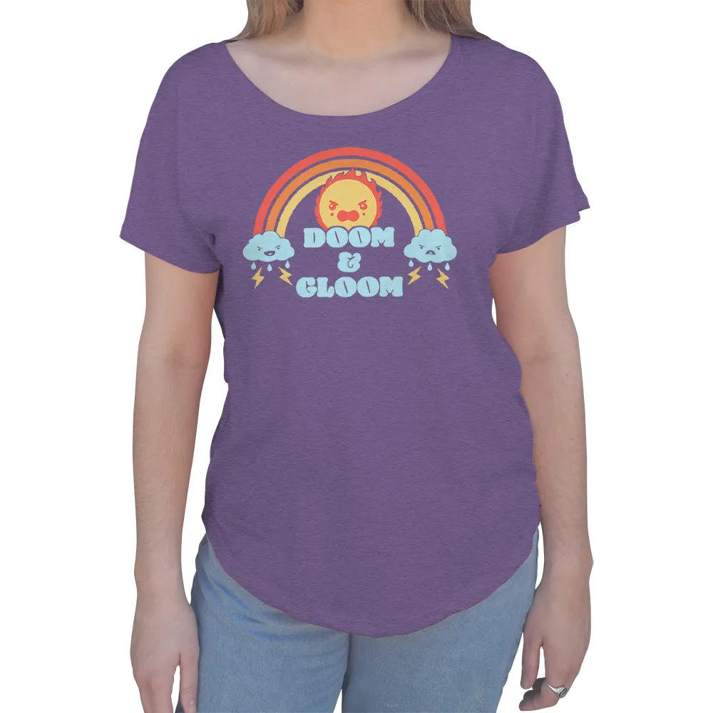 Women's Doom and Gloom Scoop Neck T-Shirt