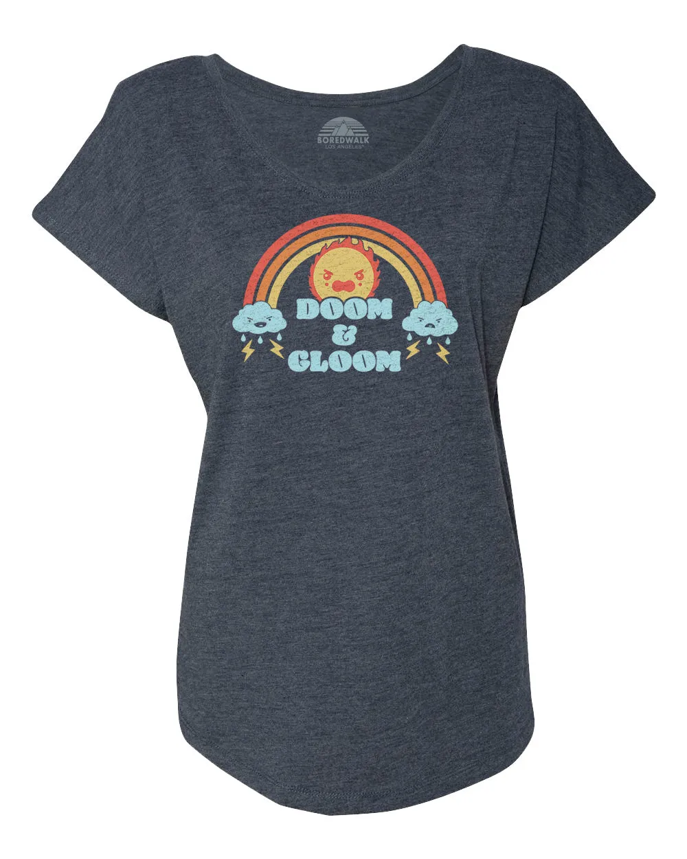 Women's Doom and Gloom Scoop Neck T-Shirt