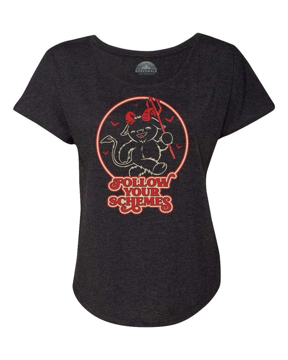 Women's Follow Your Schemes Scoop Neck T-Shirt