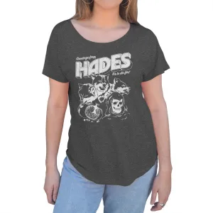 Women's Greetings from Hades Scoop Neck T-Shirt