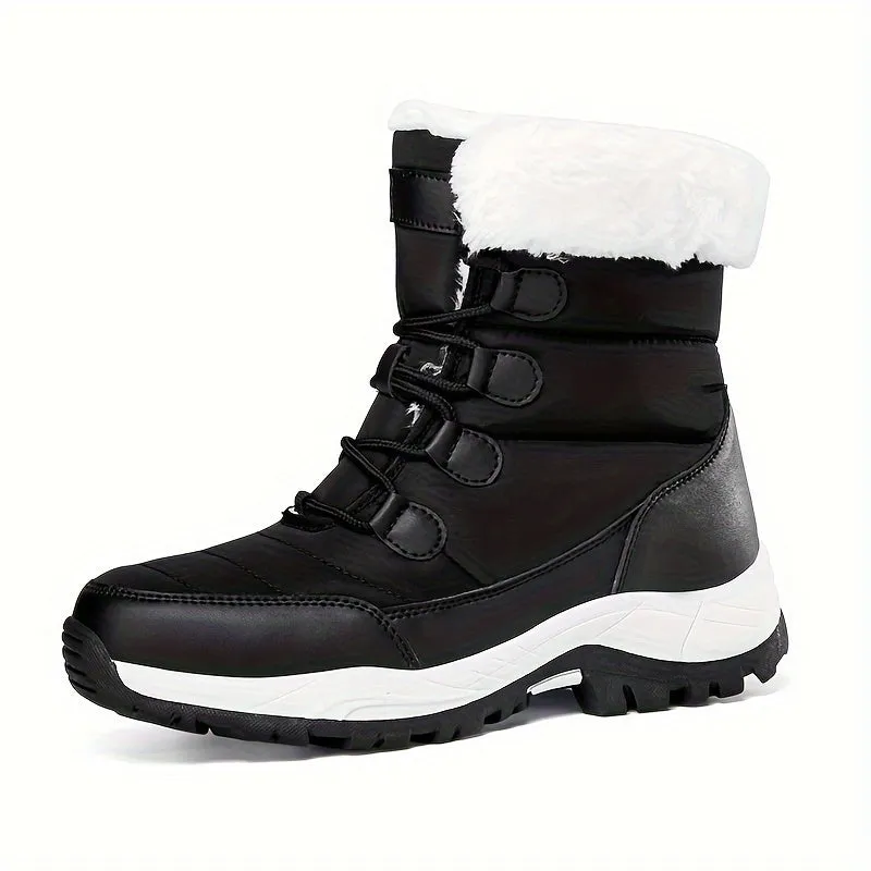 Womens NonSlip High Tube Winter Snow Boots