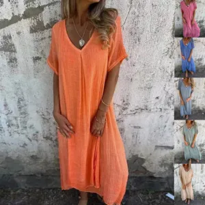 Women's Oversized Summer Beach Dress | Midi