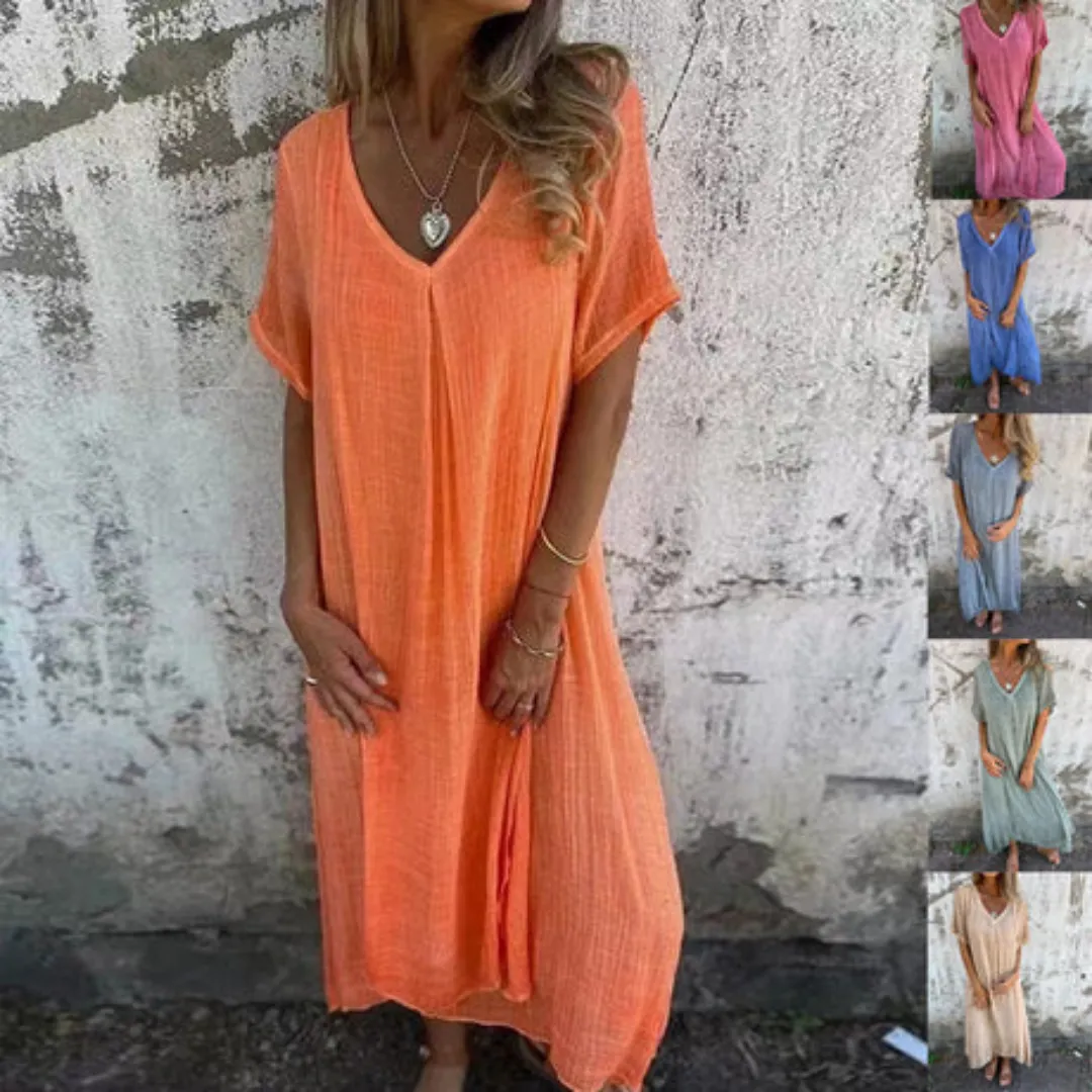 Women's Oversized Summer Beach Dress | Midi