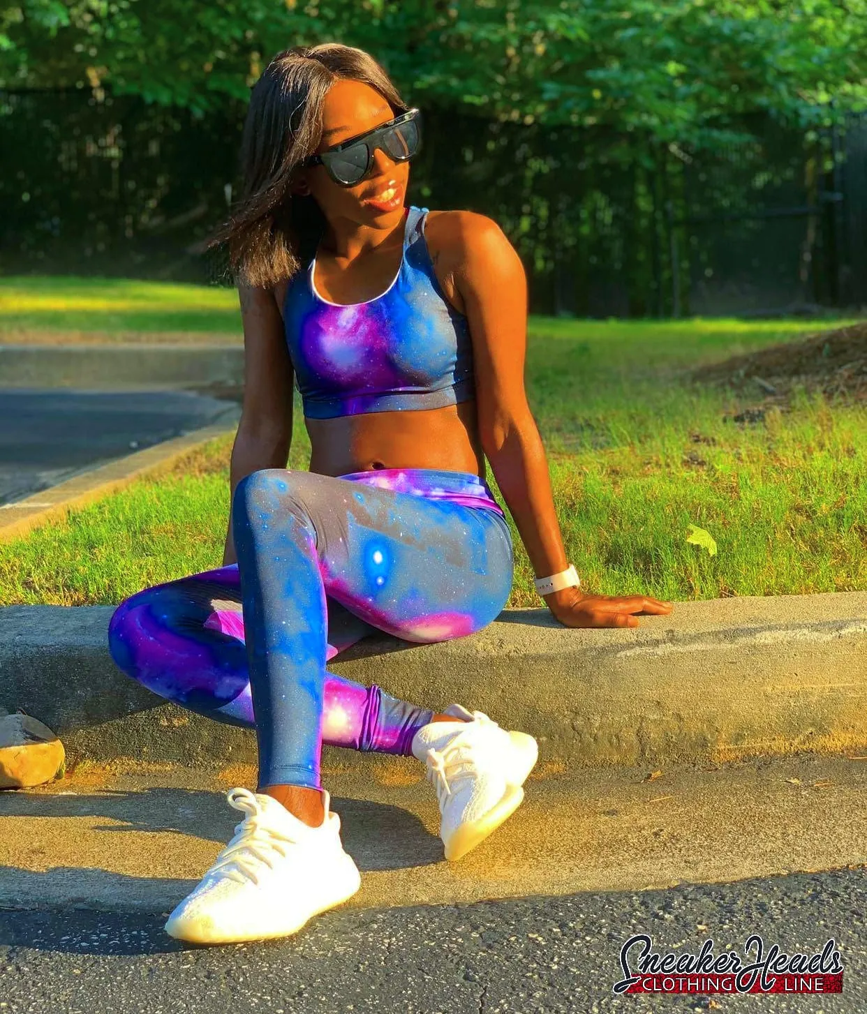 Women's "Galaxy" Seamless Sports Bra