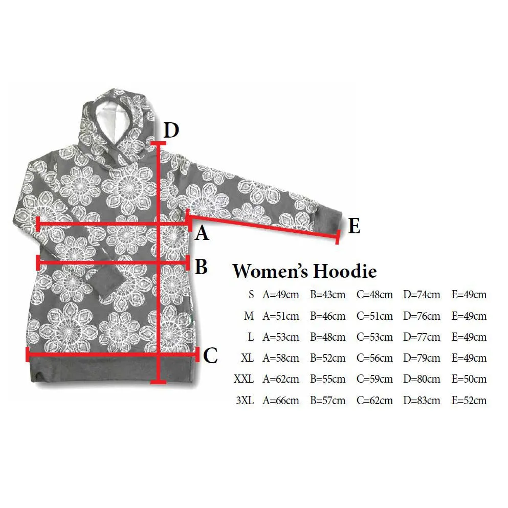 Women's Rose Hoodie - 1 Left Size S