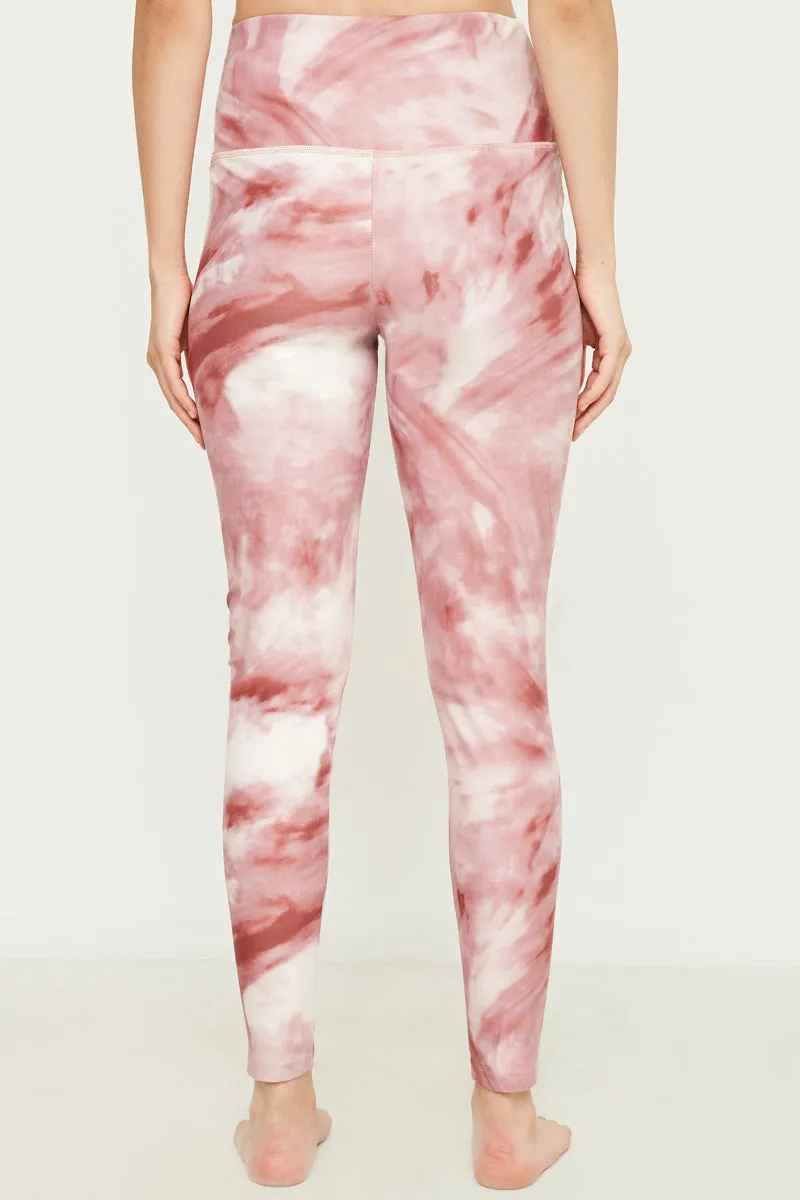 Womens Tie Dye Print Leggings