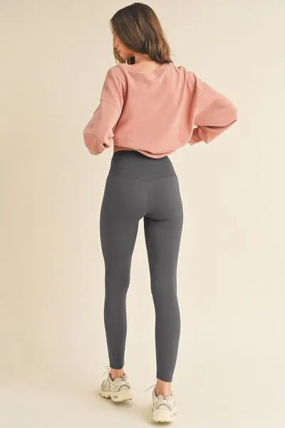 Yelete Fleece Lined High Waisted Leggings