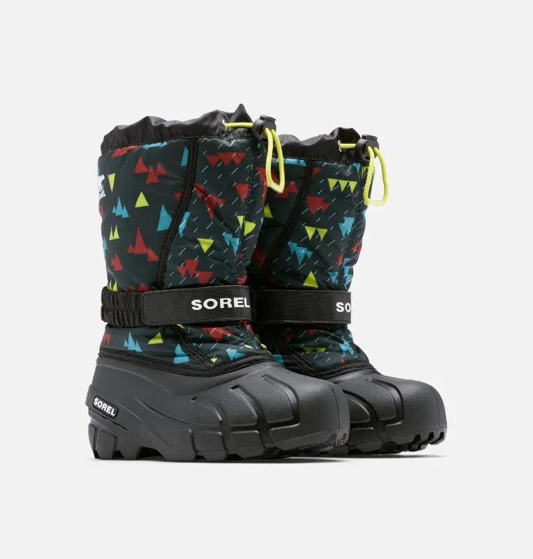 Youth Flurry Print Boot