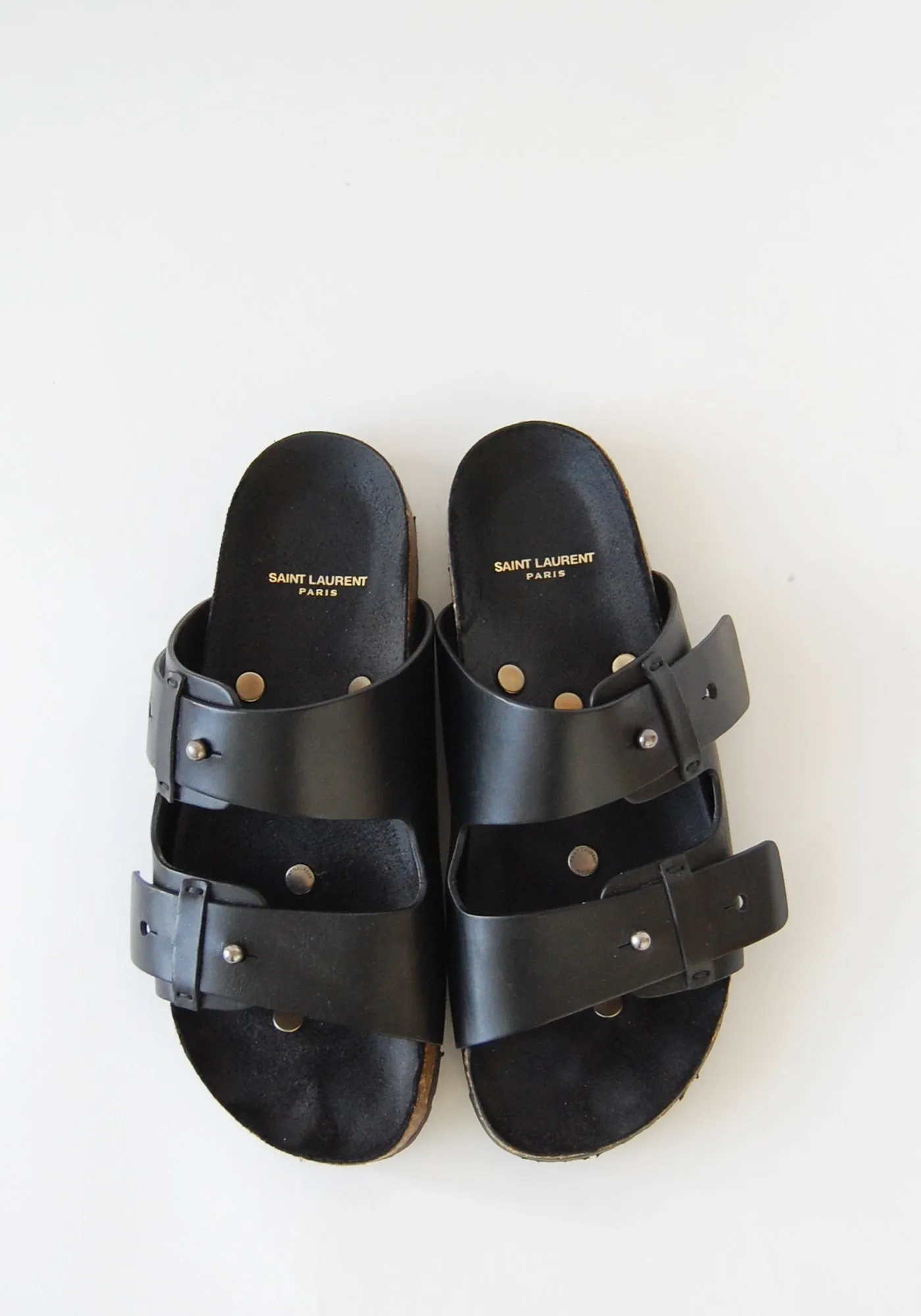 YSL Black Sandal | Size: 40