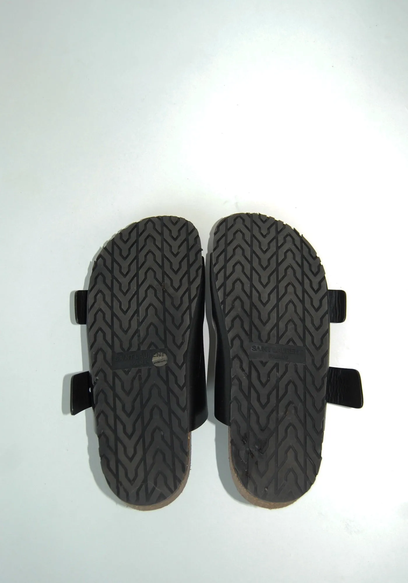 YSL Black Sandal | Size: 40