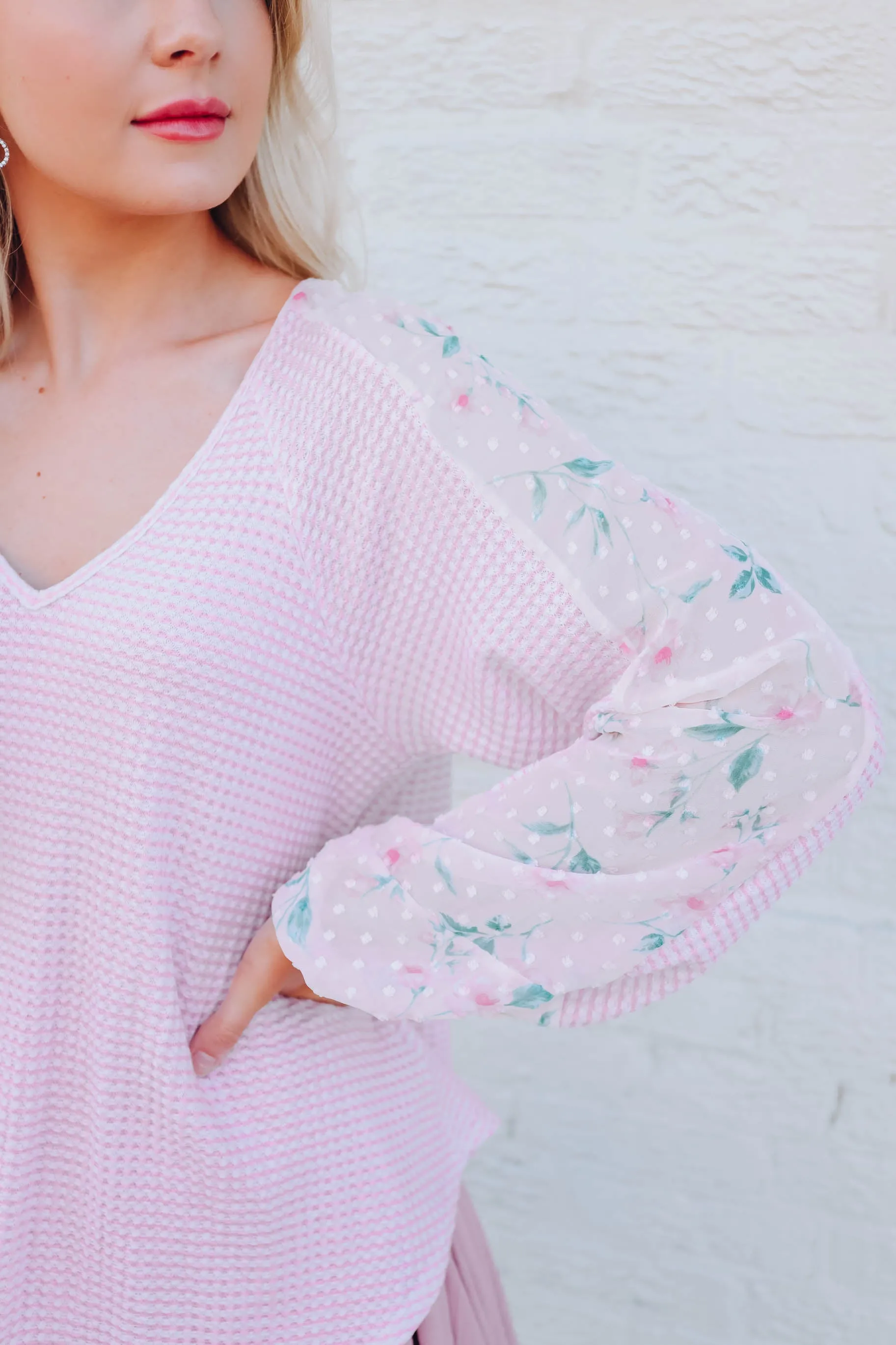 Yvette Floral Puff Sleeve Top