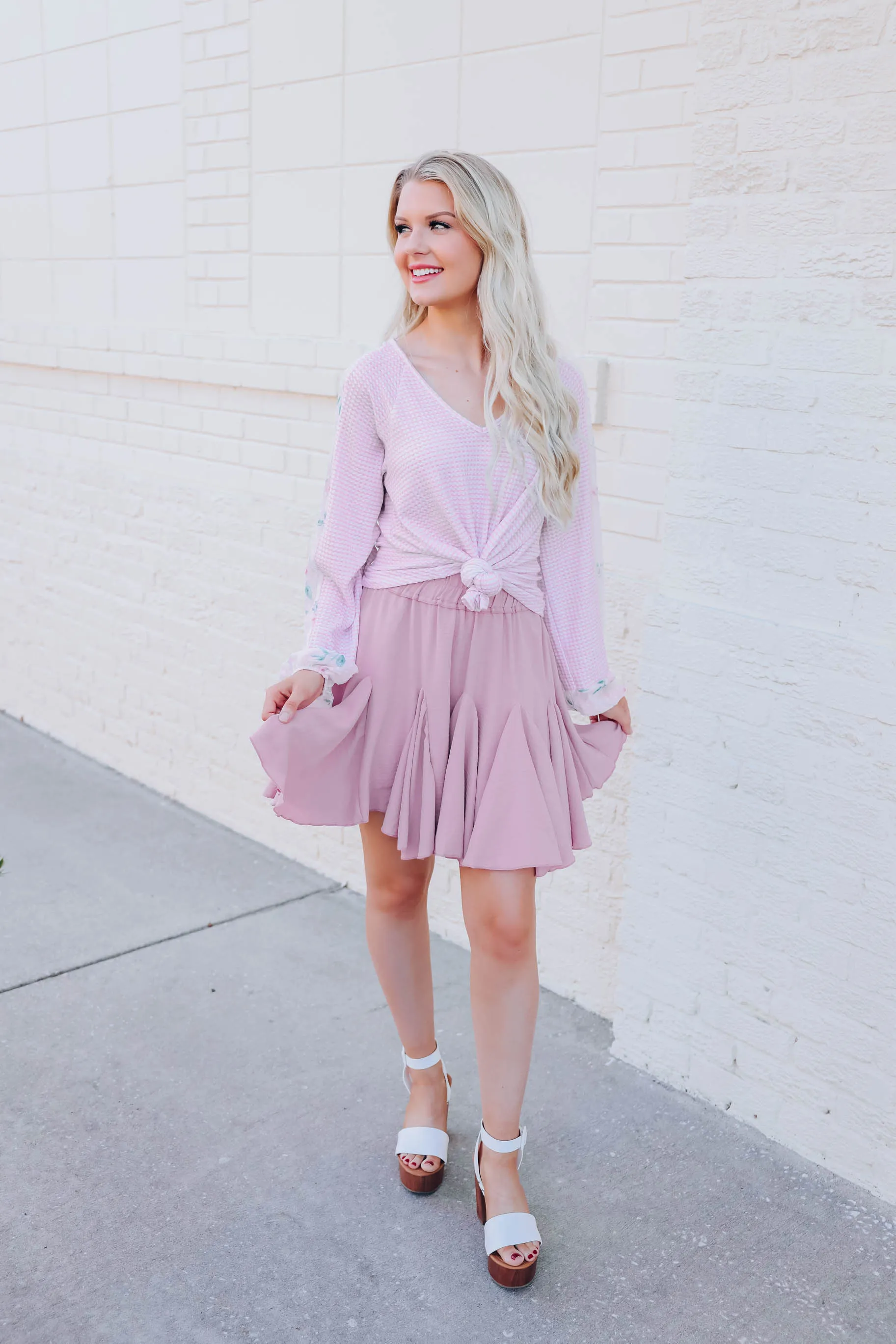 Yvette Floral Puff Sleeve Top