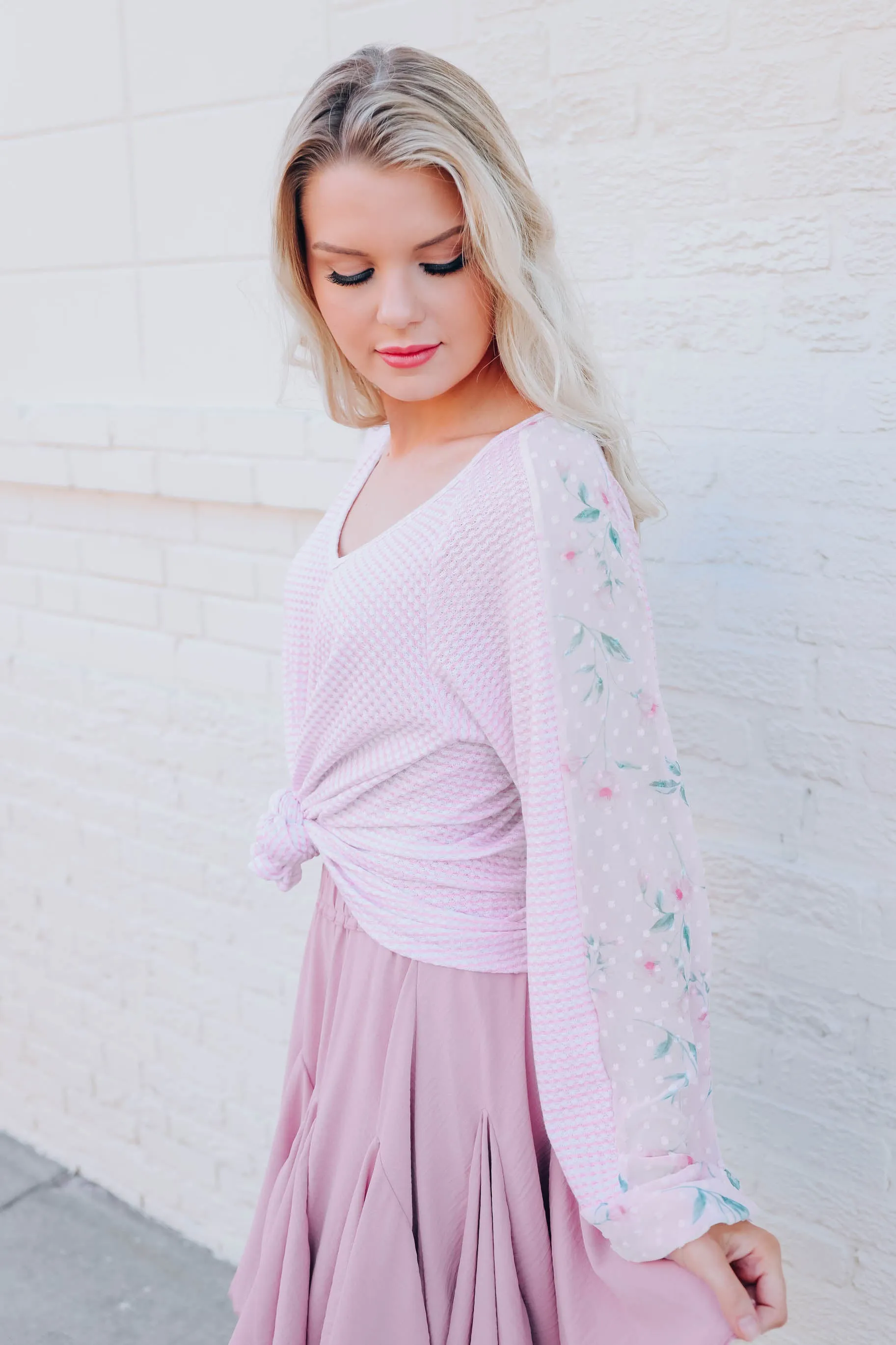Yvette Floral Puff Sleeve Top