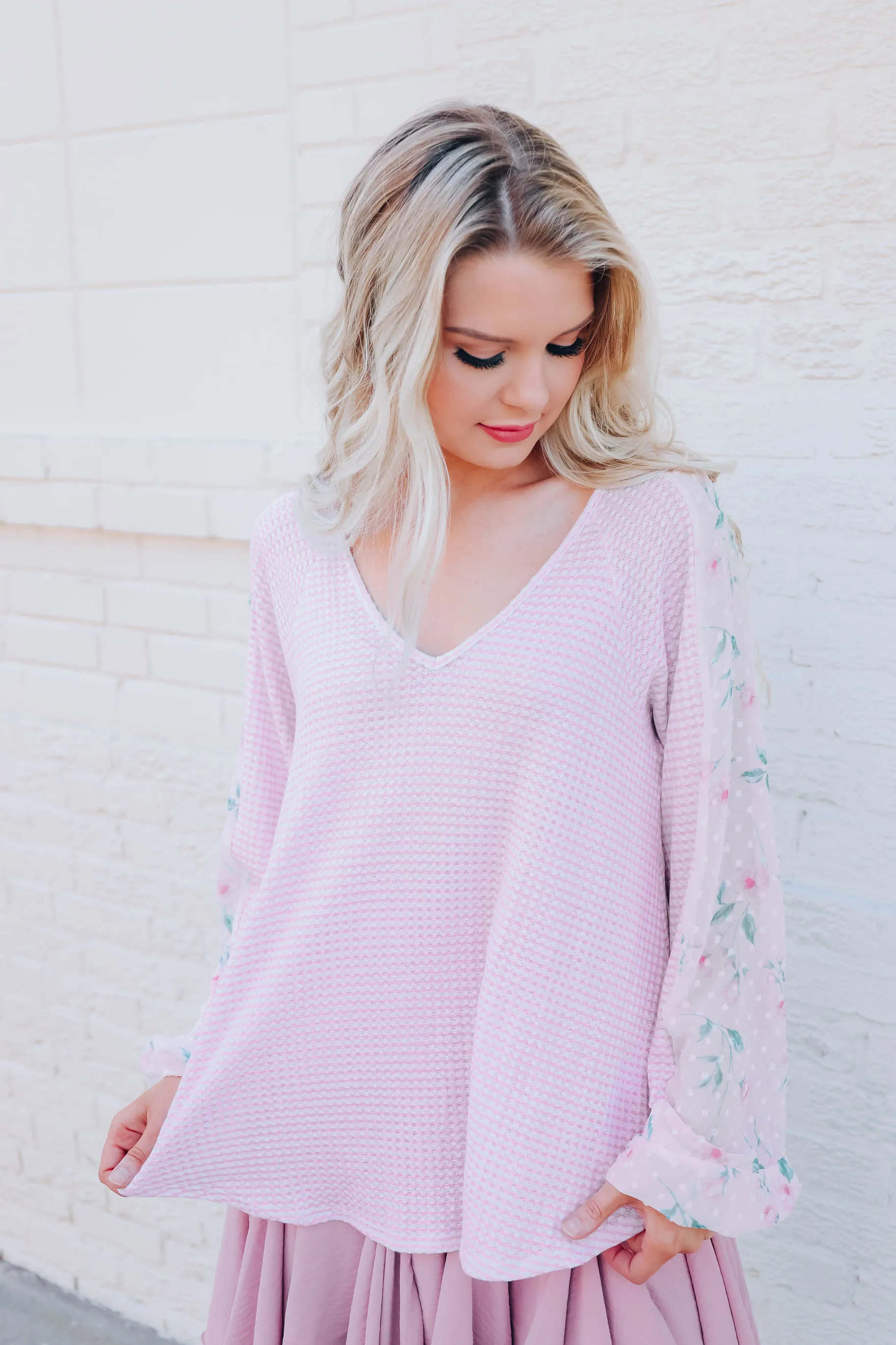 Yvette Floral Puff Sleeve Top