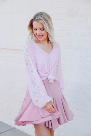 Yvette Floral Puff Sleeve Top