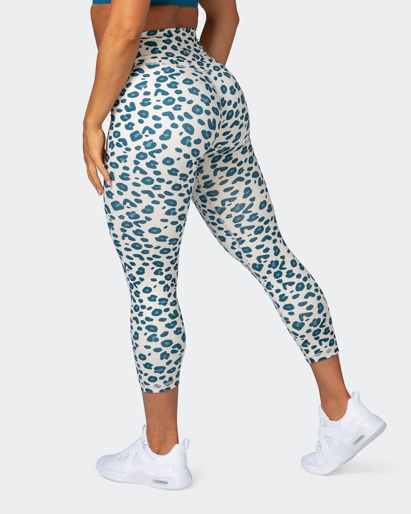 Zero Rise Everyday 7/8 Leggings - Marine Cheetah Print